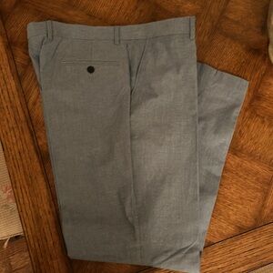 Tommy Hilfiger, Light Blue Cotton Trousers, 38W x 30L